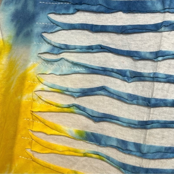 Switch Remarkable Shirt Mens Large Multicolor Wrips Tears T Shirt Crew Neck - Picture 6 of 11